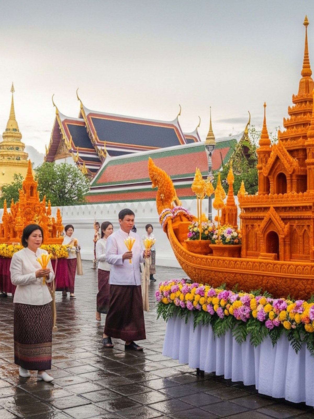 Boon Pha Wet compte parmi les grandes fêtes religieuses de l’Isan, avec une résonance particulière à Roi Et.